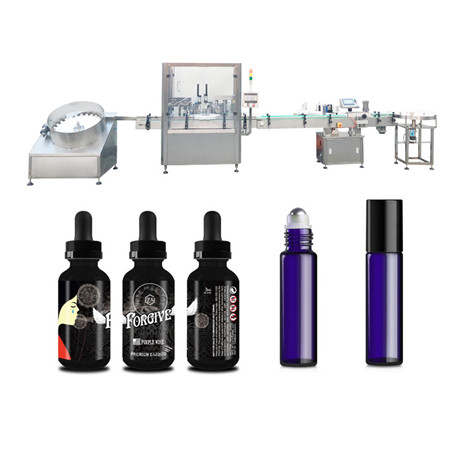 rapida pleniga rotacia elektra parfumo / parfumo / attar / esenca oleo / e-cigareda likva botelo malgranda pleniga maŝino kun CE
